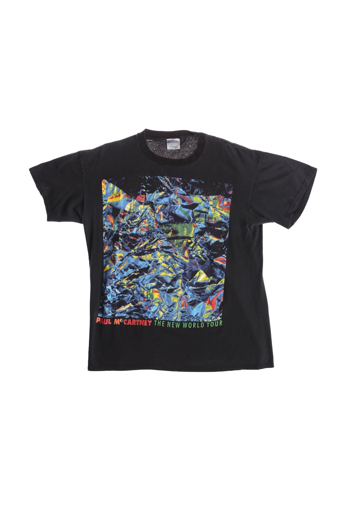 Paul McCartney The New World Tour Black Graphic T-shirt