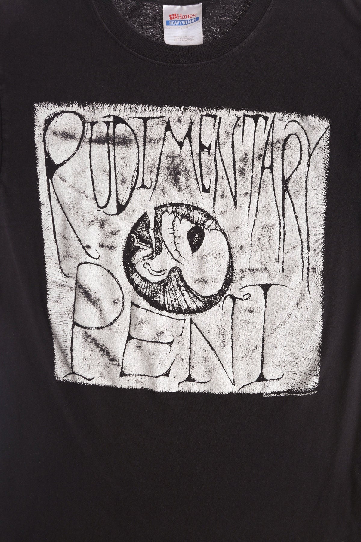 Rudimentary Peni Black Graphic T-shirt