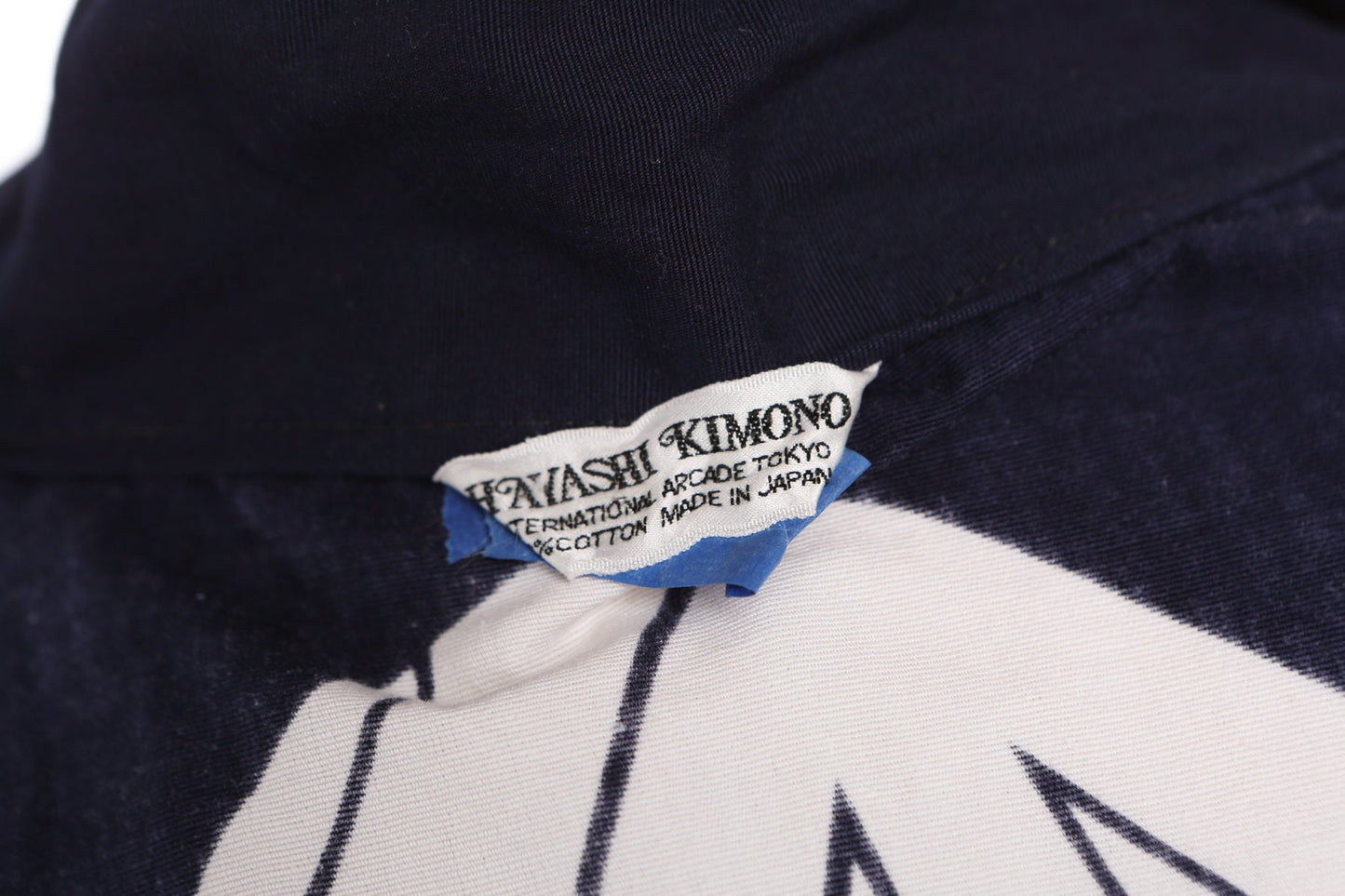 Hayashi Blue Kimono - Made in Japan - 100% Cotton