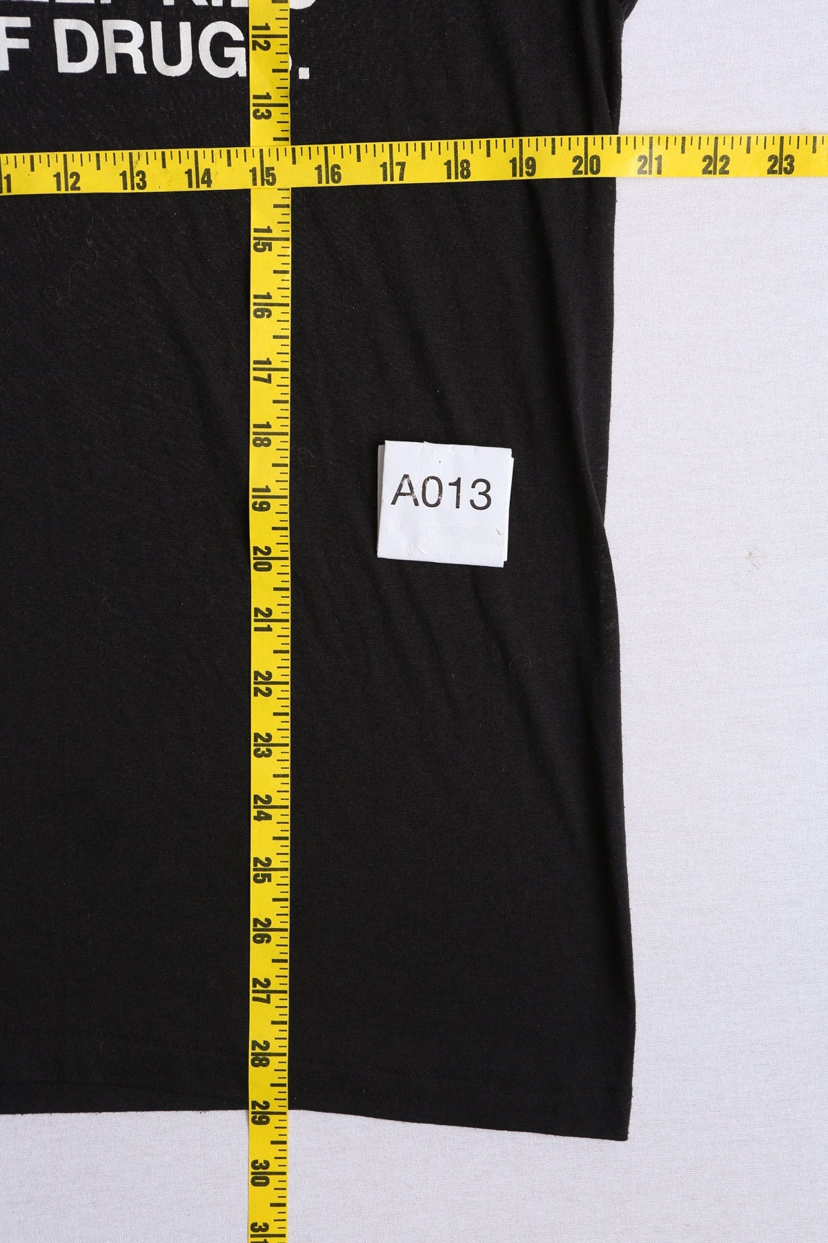 DARE to keep Kids Off Drugs Black Graphic T-shirt