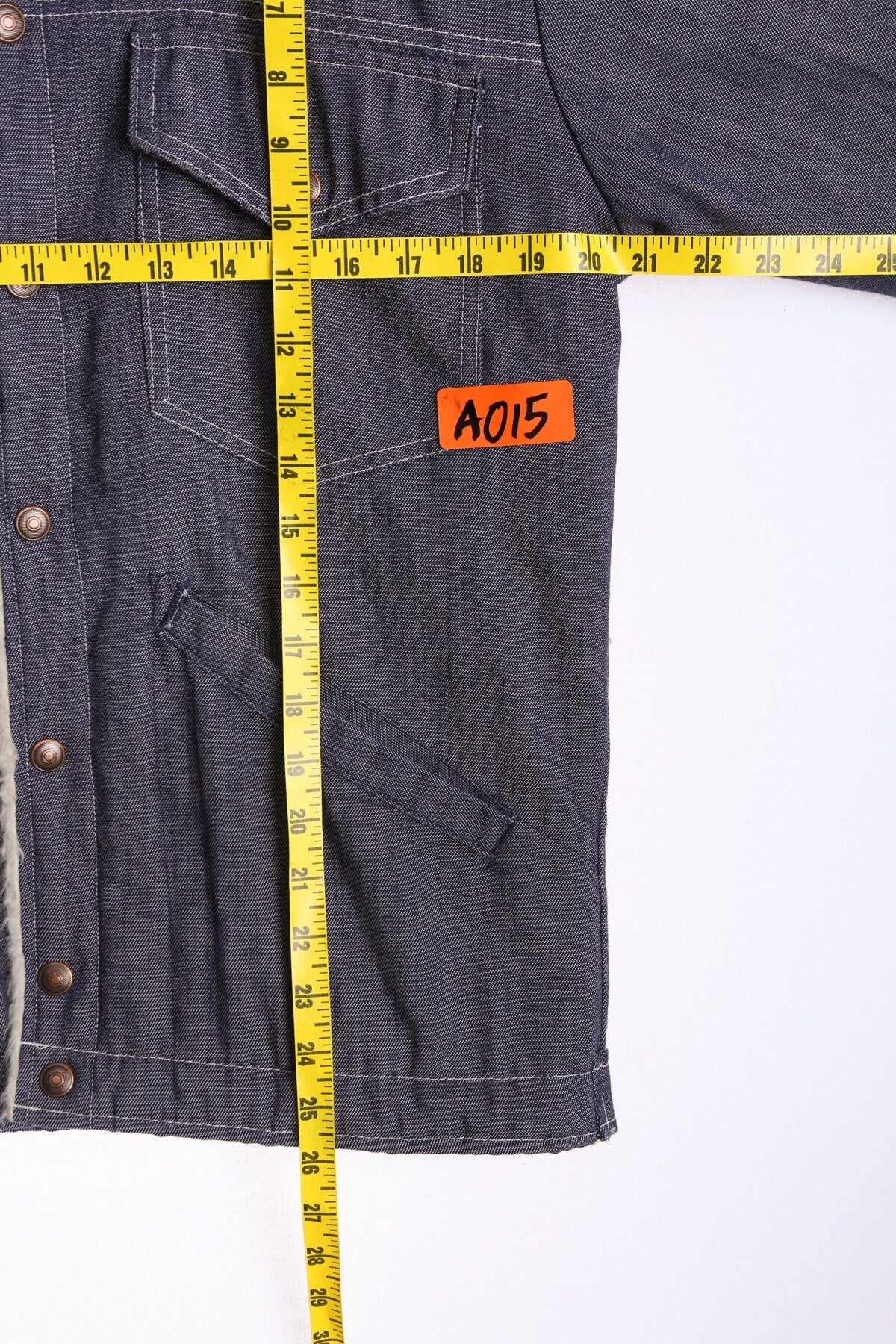 Vintage Good Year Blue Sherpa Jacket