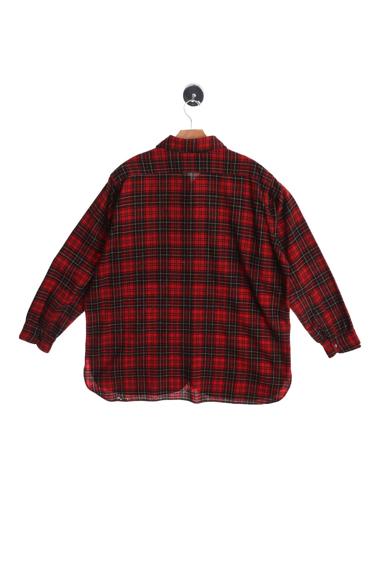 Pendleton Men's Red Plaid Flannel Shirt