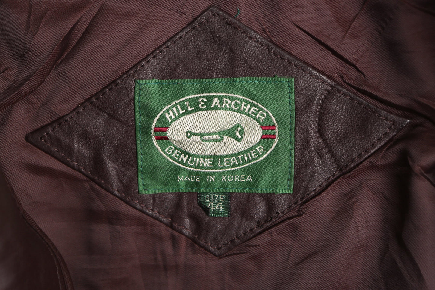 80's Men Burgundy Casual Leather Bomber Jacket