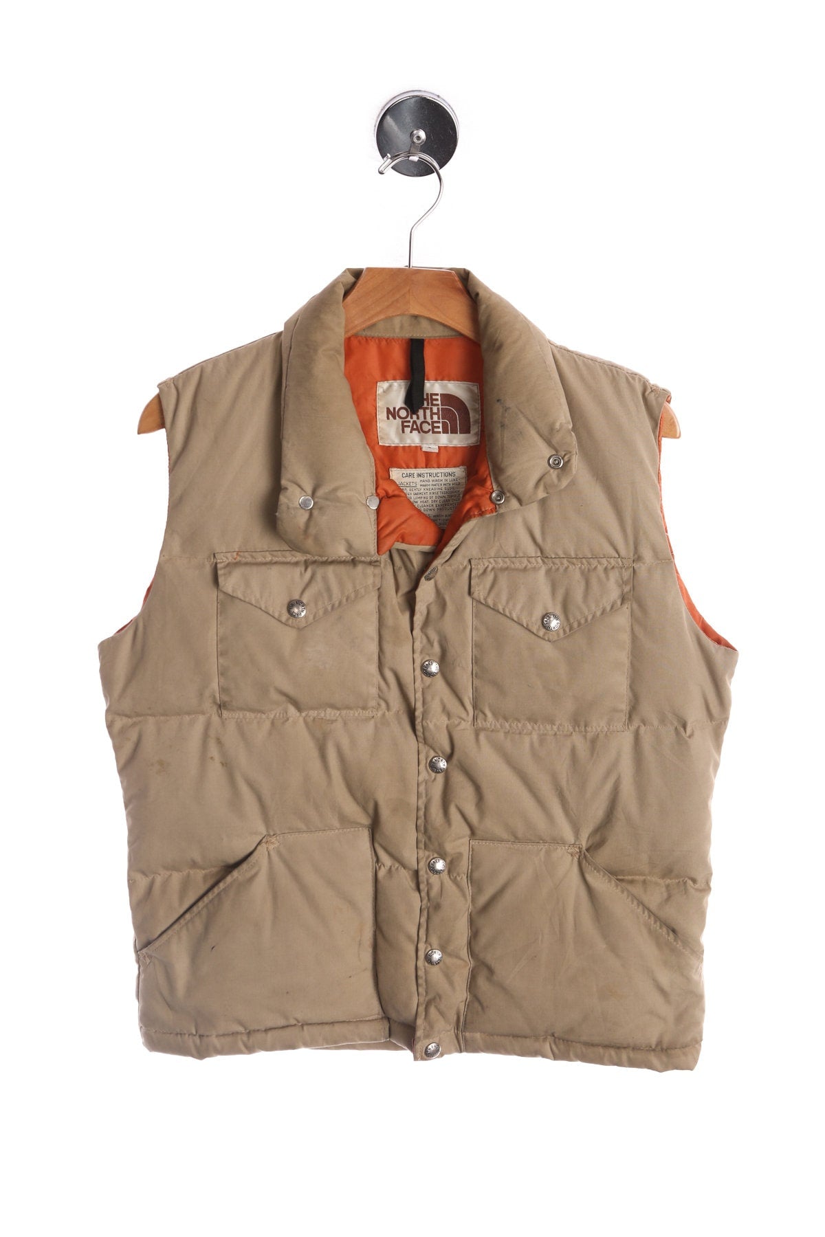 Vintage North Face Down Vest - Brown Label - Goose Feather Insolation