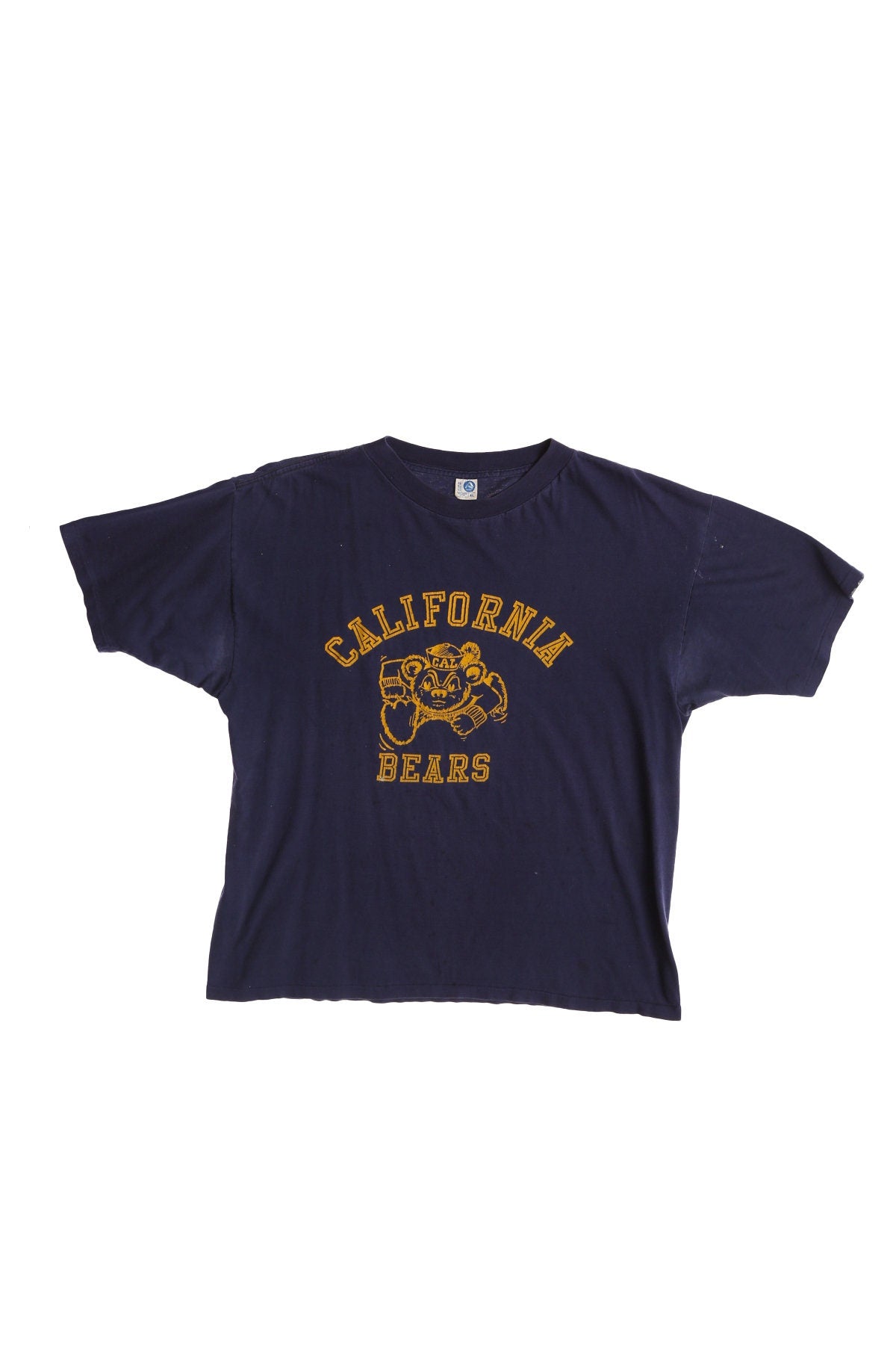 California Bears Vintage Blue Graphic T-shirt