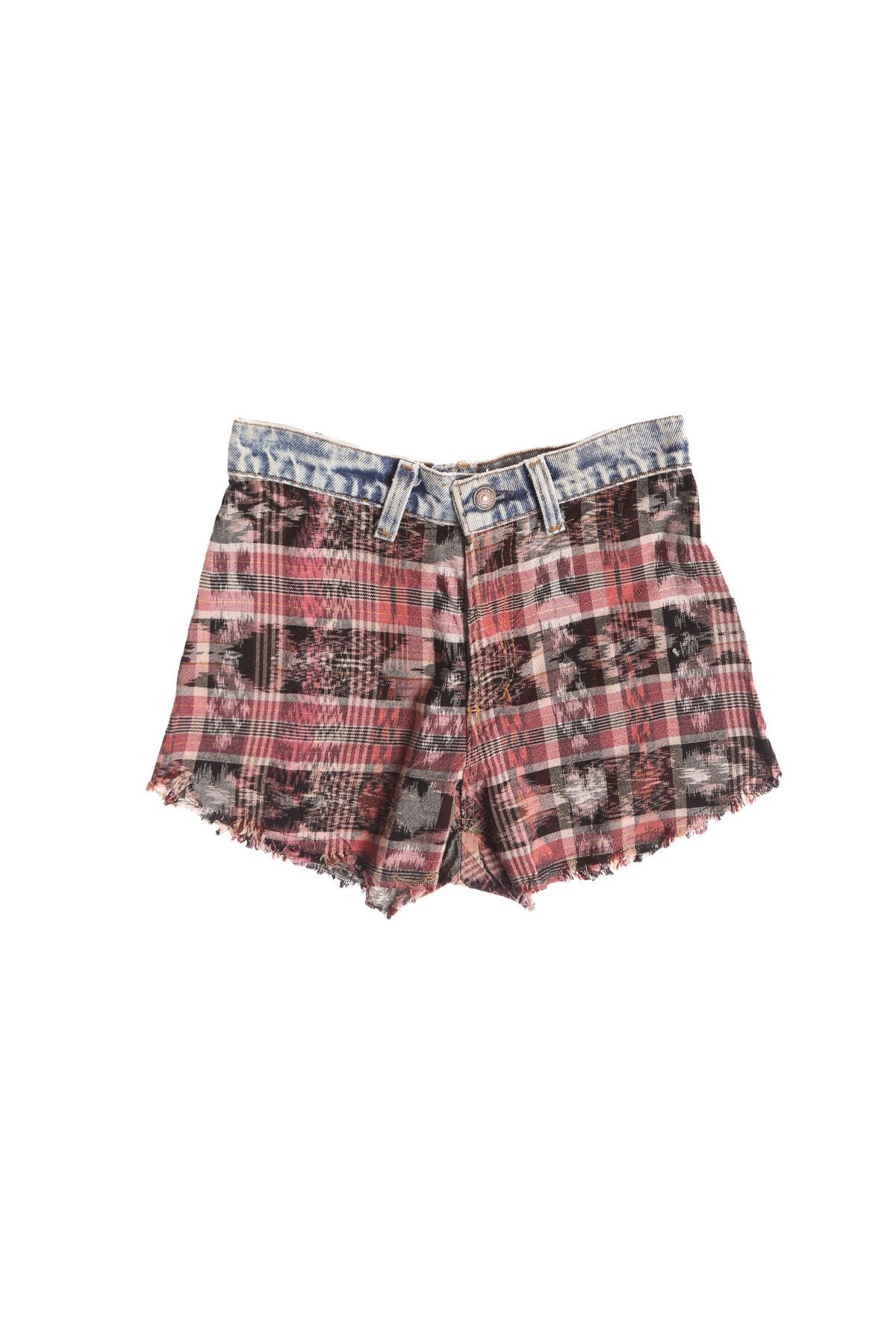 Costume Made Tapestry Fabric Women High Waist Short