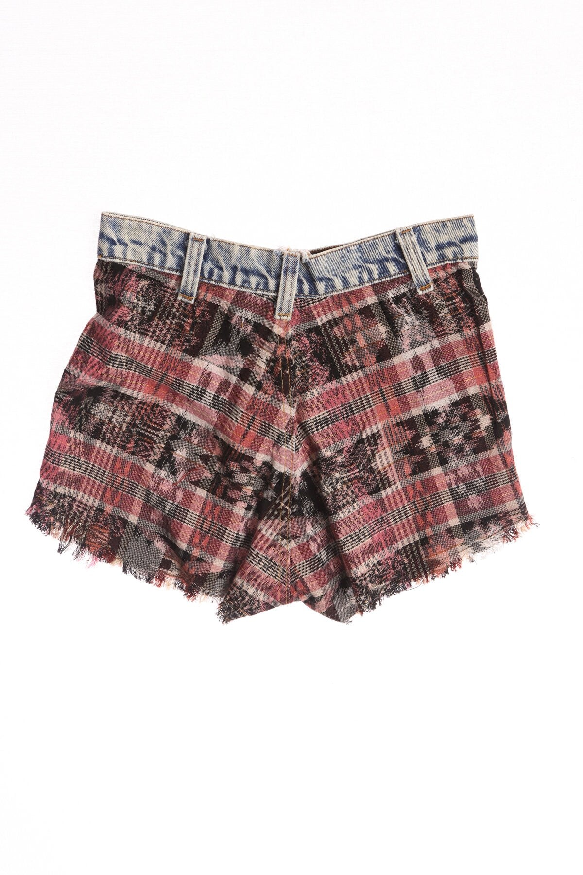 Costume Made Tapestry Fabric Women High Waist Short