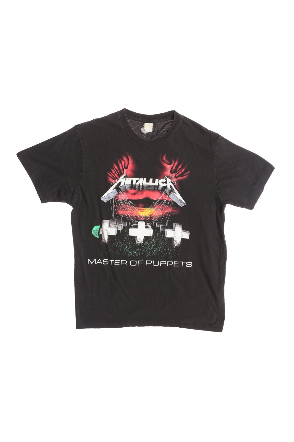 Metallica Master of Puppets Black Rock Graphic T-shirt