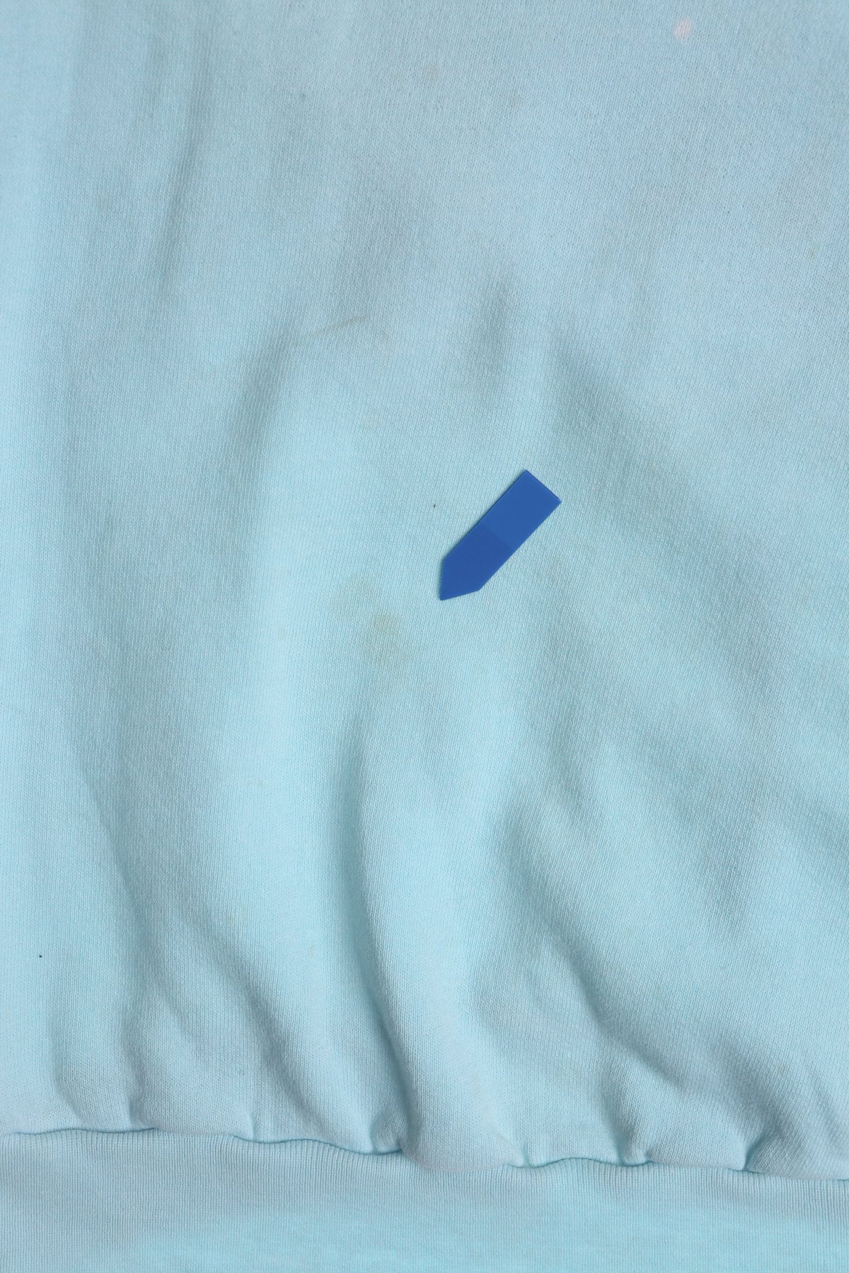 Vintage Coca Cola Blue Graphic Sweatshirt with Beach Surfing Print