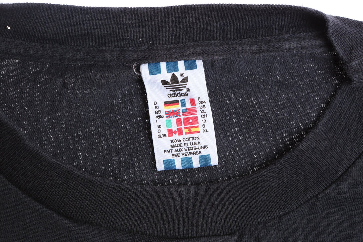 1994 Soccer World Cup Dallas Texas Black Adidas Graphic T-shirt