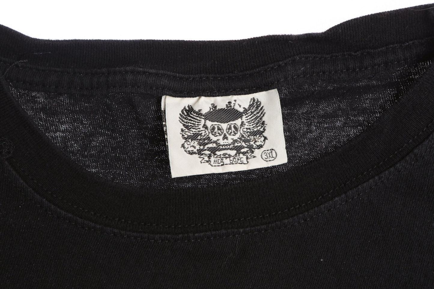 Vintage Black Graphic T-shirt with Beretta Gun Print