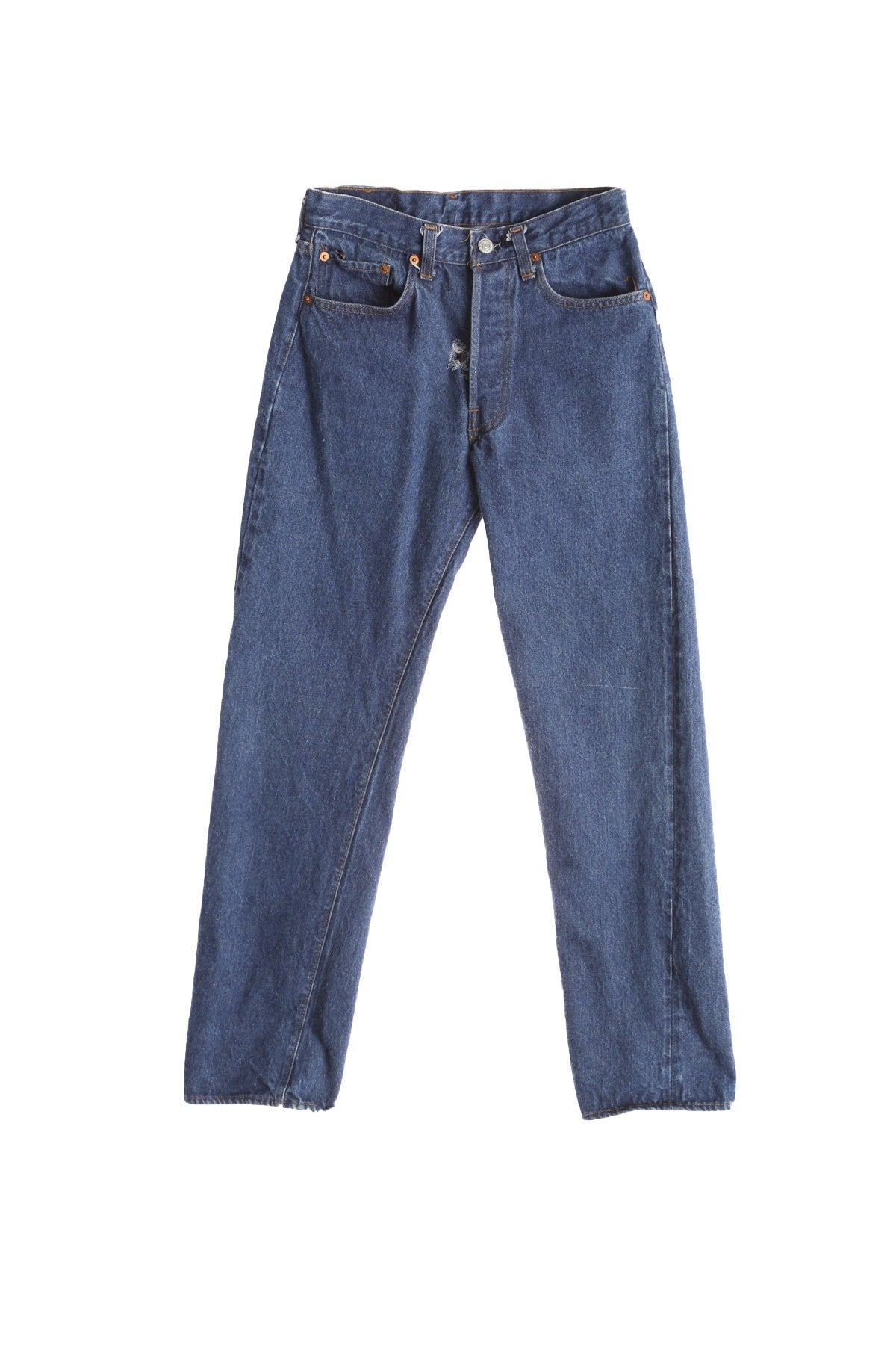 Vintage 501 Levi's Jeans - Dark Wash Blue - Made in USA - Era 80s - 90s