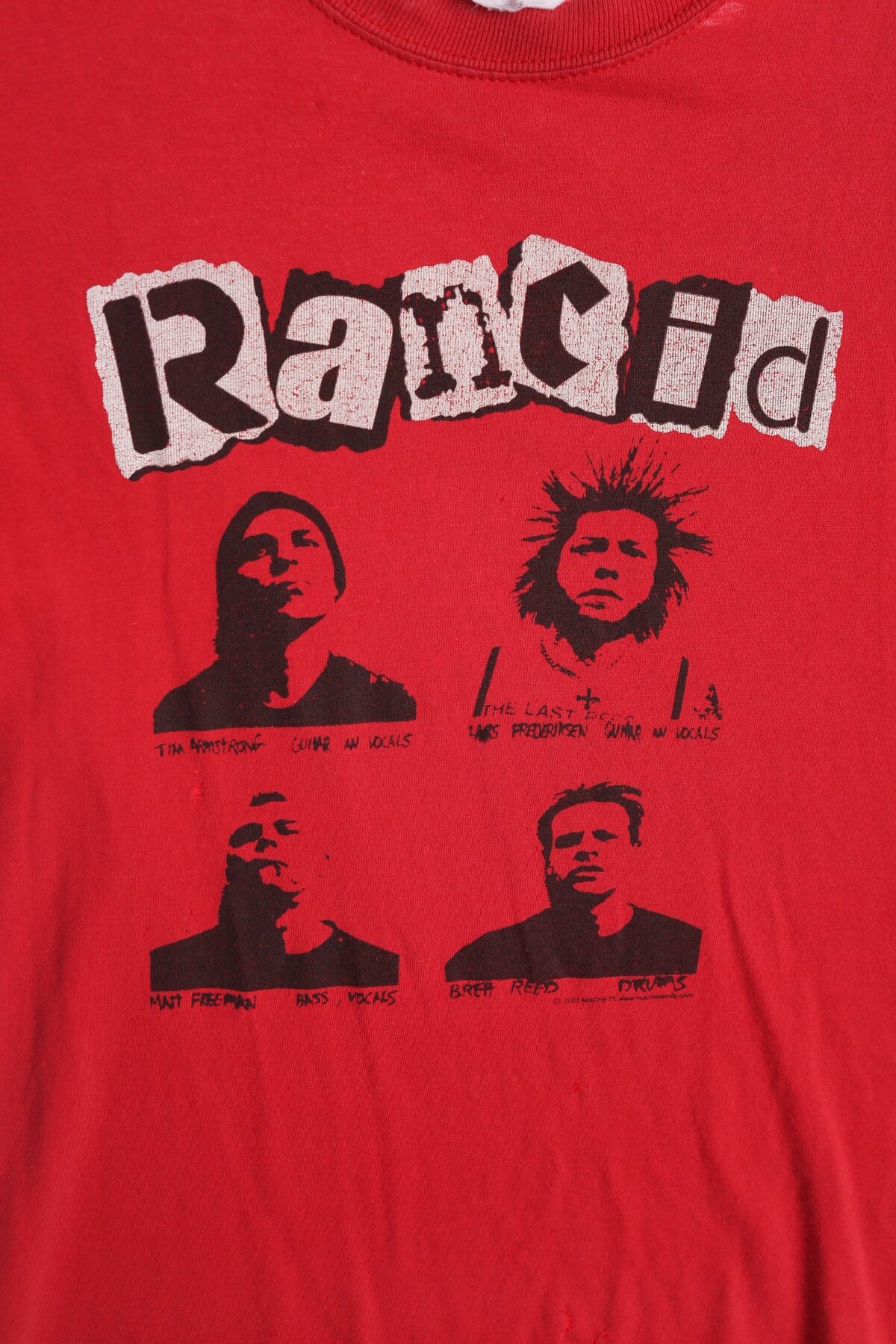 Rancid Red Rock T-shirt - Era 90s - Y2K
