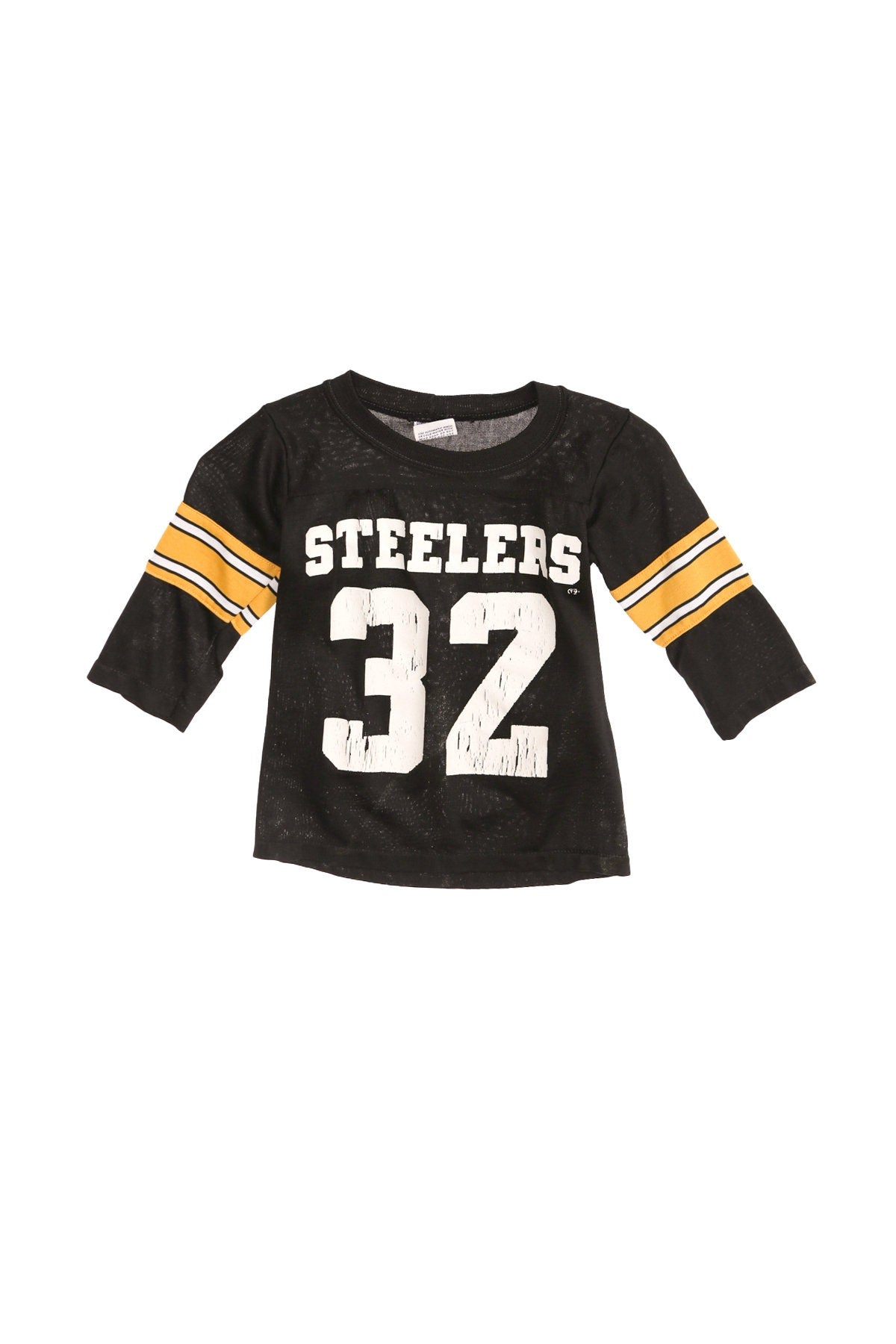 Vintage Steelers 32 Black Jersey by Rawlings / Made in USA - Era 70s - 80s