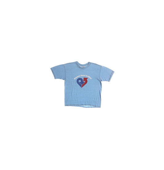 Arizona Heart Institute Vintage Blue Graphic T-shirt - Era 80s - 90s