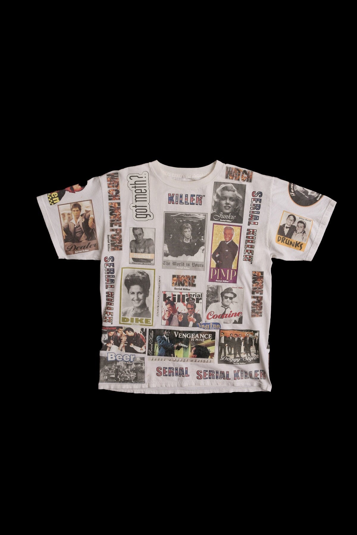 Movie and Music Poster Print Graphic T-shirt