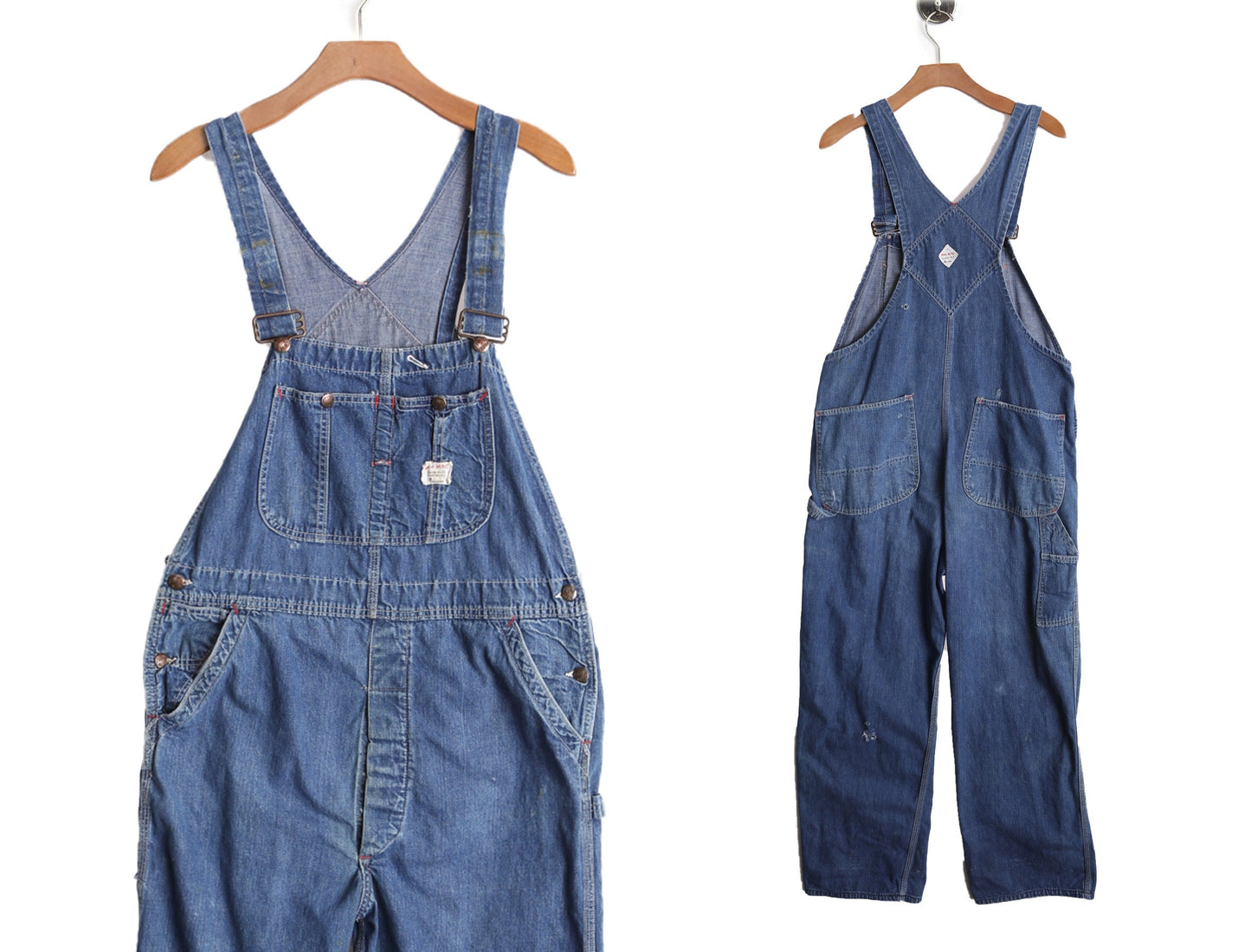 Vintage Big Mac Blue Overalls