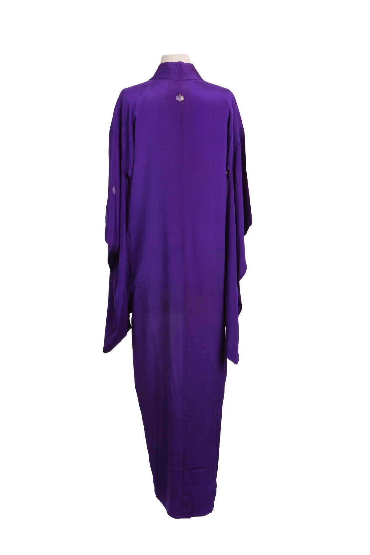 Japanese Kimono Robe with Flower Print Details