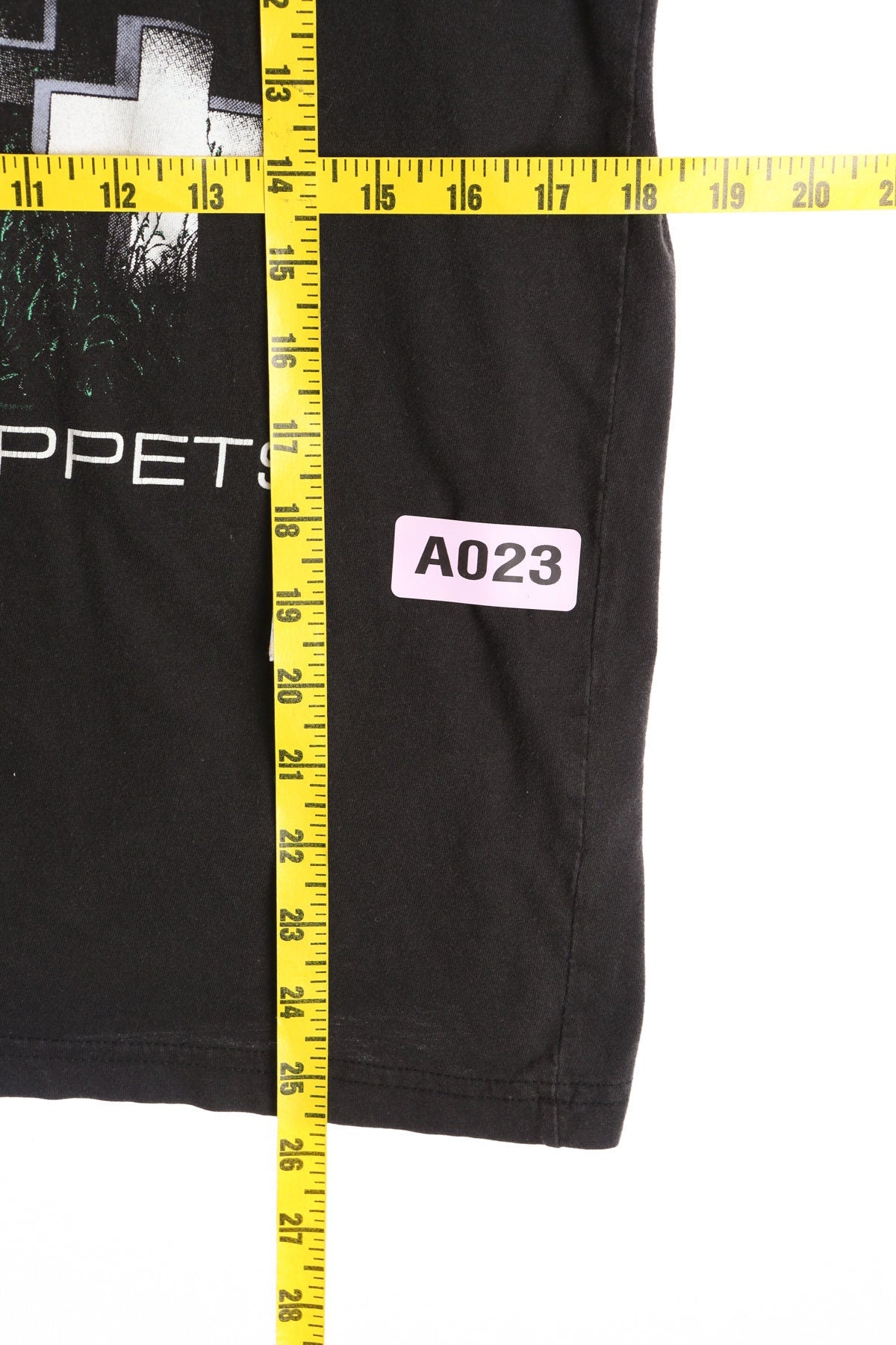 Metallica Master of Puppets Black Rock Graphic T-shirt