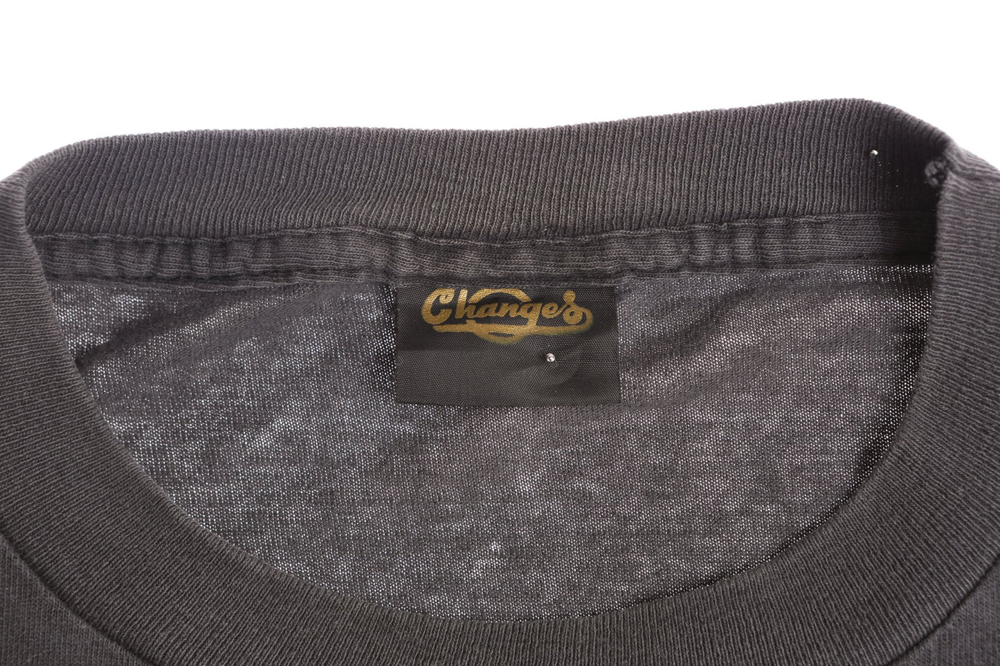 Just Say "Moe" Black Graphic T-shirt - Three Stooges