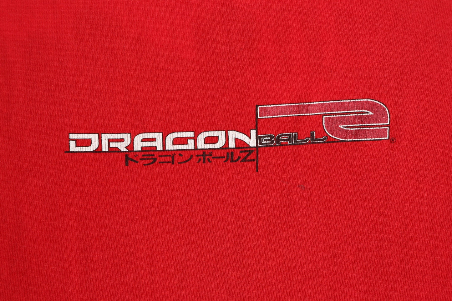 Vintage Dragon ball Z Red Graphic T-shirt