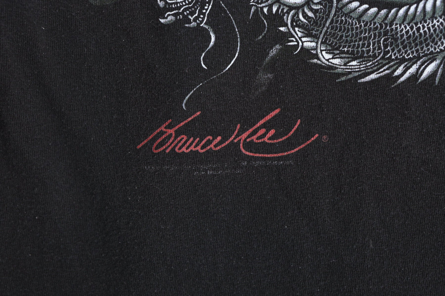 Bruce Lee Dragon Graphic T-shirt