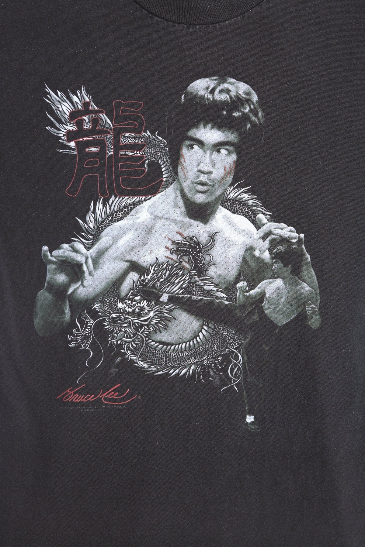 Bruce Lee Dragon Graphic T-shirt