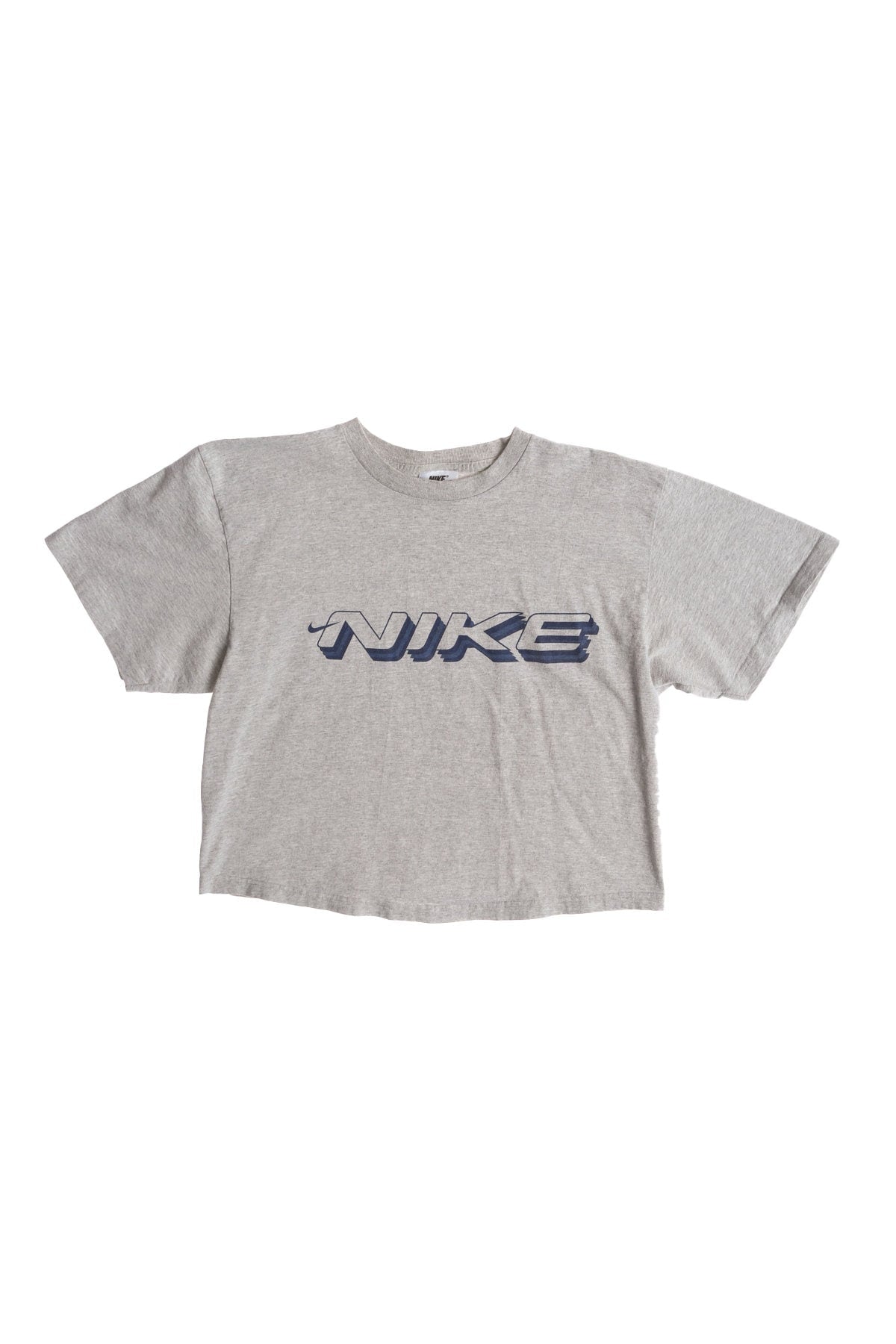 Nike Gray Cropped T-shirt