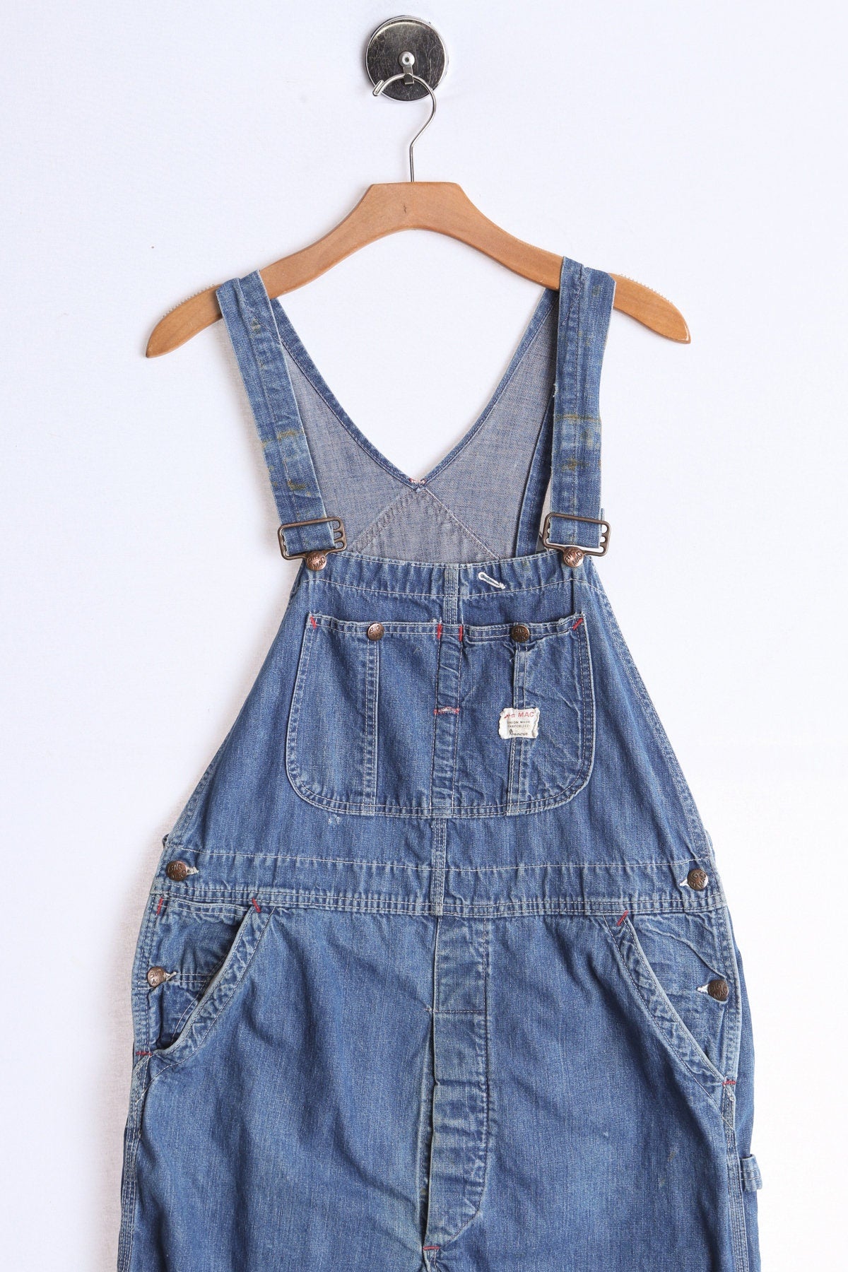Vintage Big Mac Blue Overalls