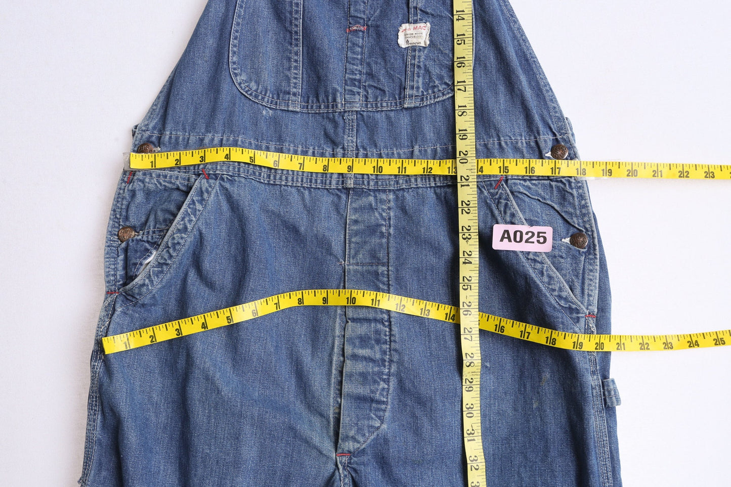 Vintage Big Mac Blue Overalls