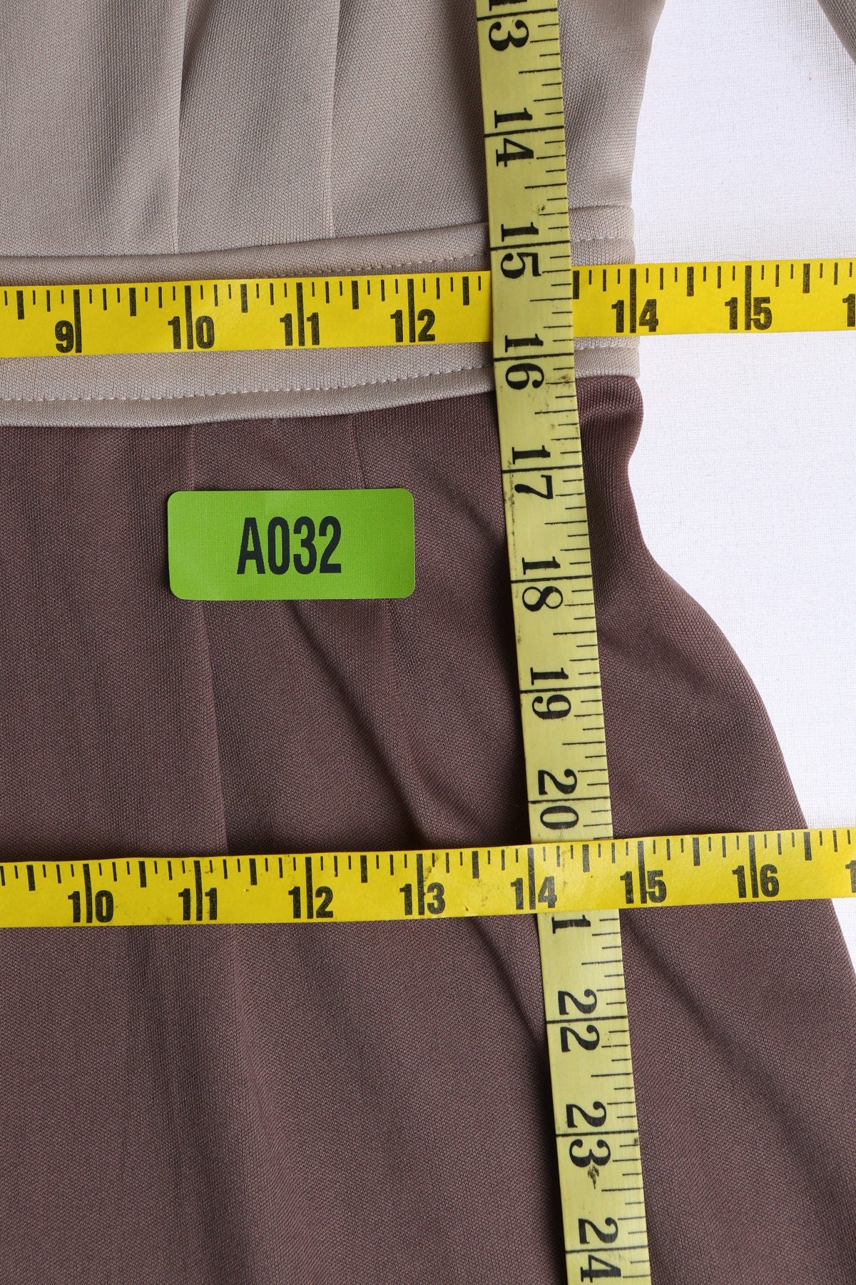 1970s Women Brown Poly Jumpsuit