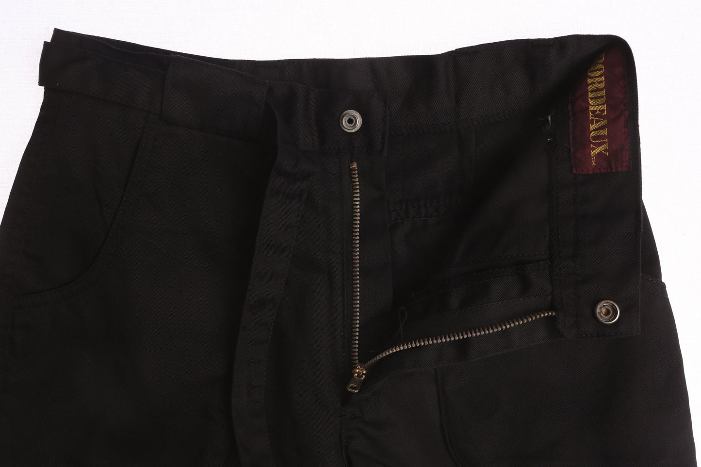 90s Women Black Casual High Waist Shorts