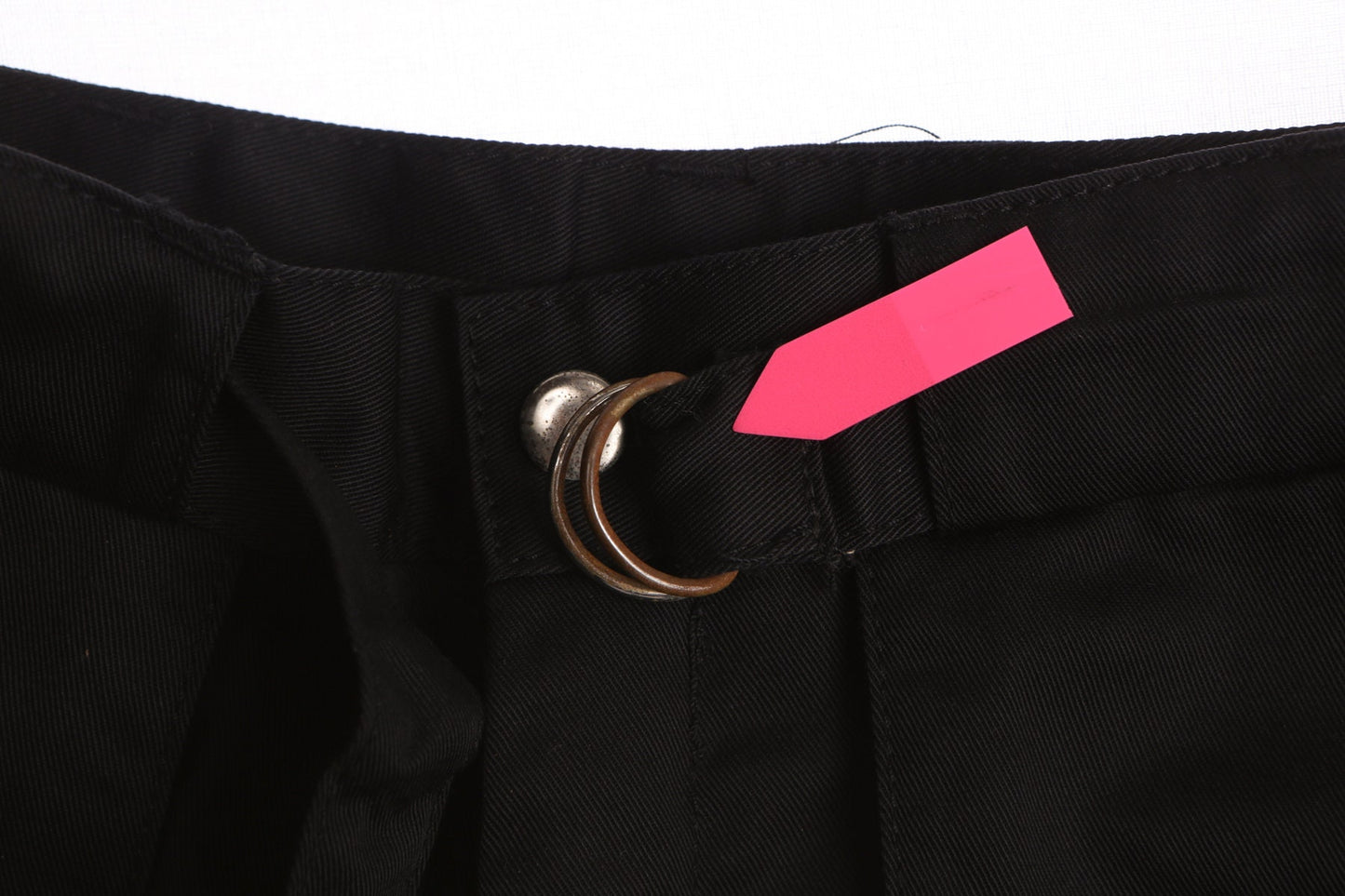 90s Women Black Casual High Waist Shorts