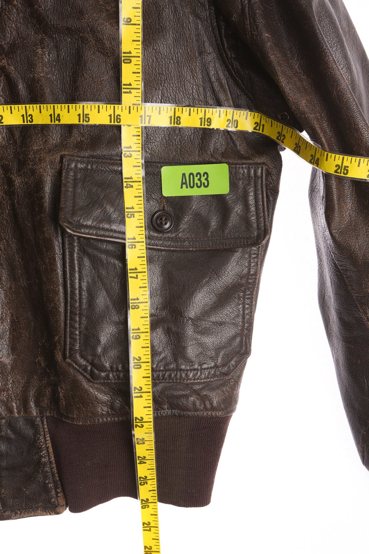 G-1 Brown Leather Bomber Jacket with Fur Collar - Era 1940s - 1950s