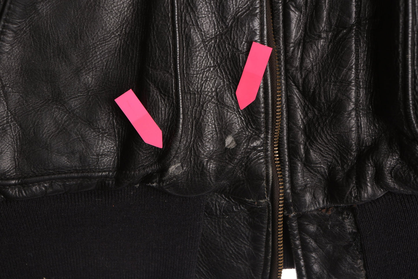 Vintage Men Black Leather Jacket - Flightmaster by Grais