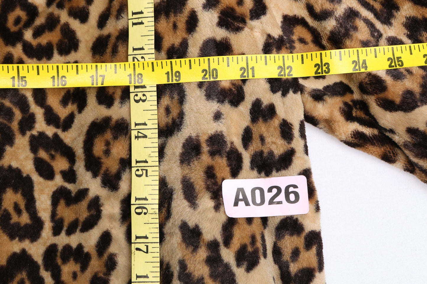 Vintage Leopard Print Coat - Era 40s - 50s