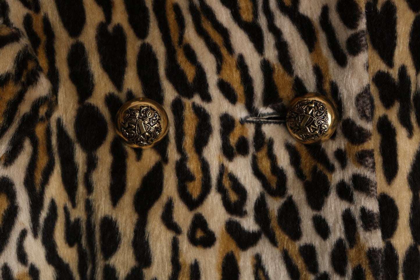 Vintage Leopard Print Faux Fur Coat from Safari and Styles Fairmoor - Fabric by La France - Era 50s - 60s