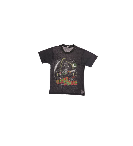 Grave Digger Black Graphic T-shirt - Monster Truck