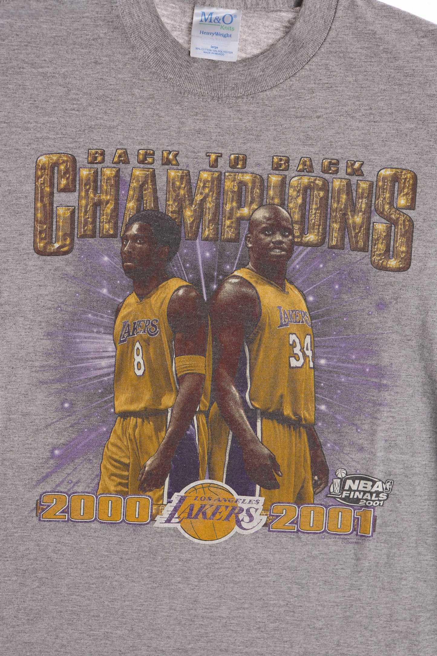 Back To Back Champions Los Angeles Lakers Graphic T-shirt