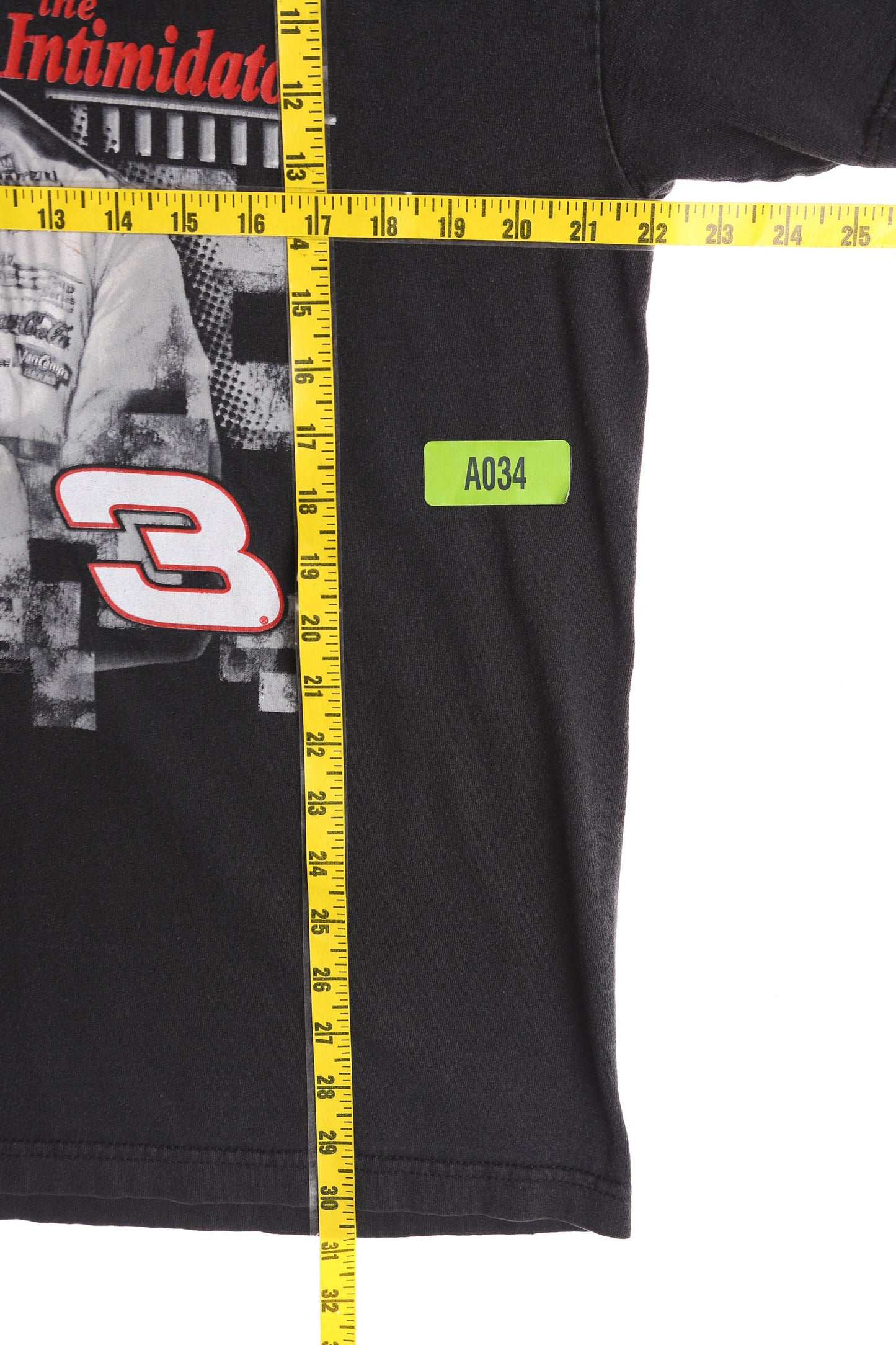 Dale Earnhardt The Intimidator Black Graphic T-shirt