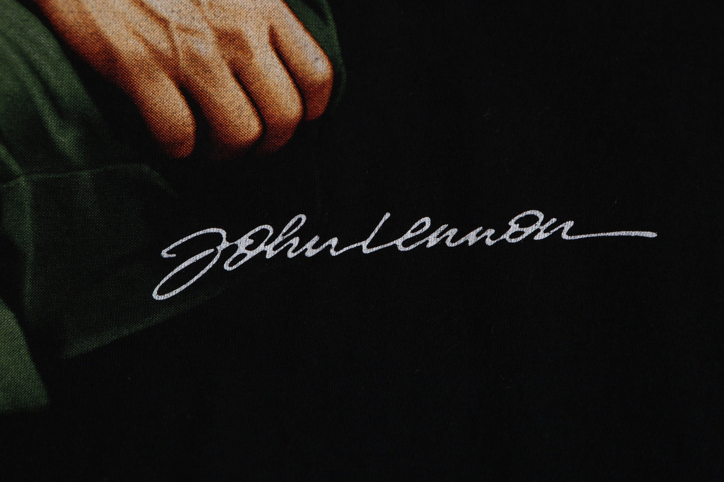 John Lennon Revolution Black Graphic T-shirt