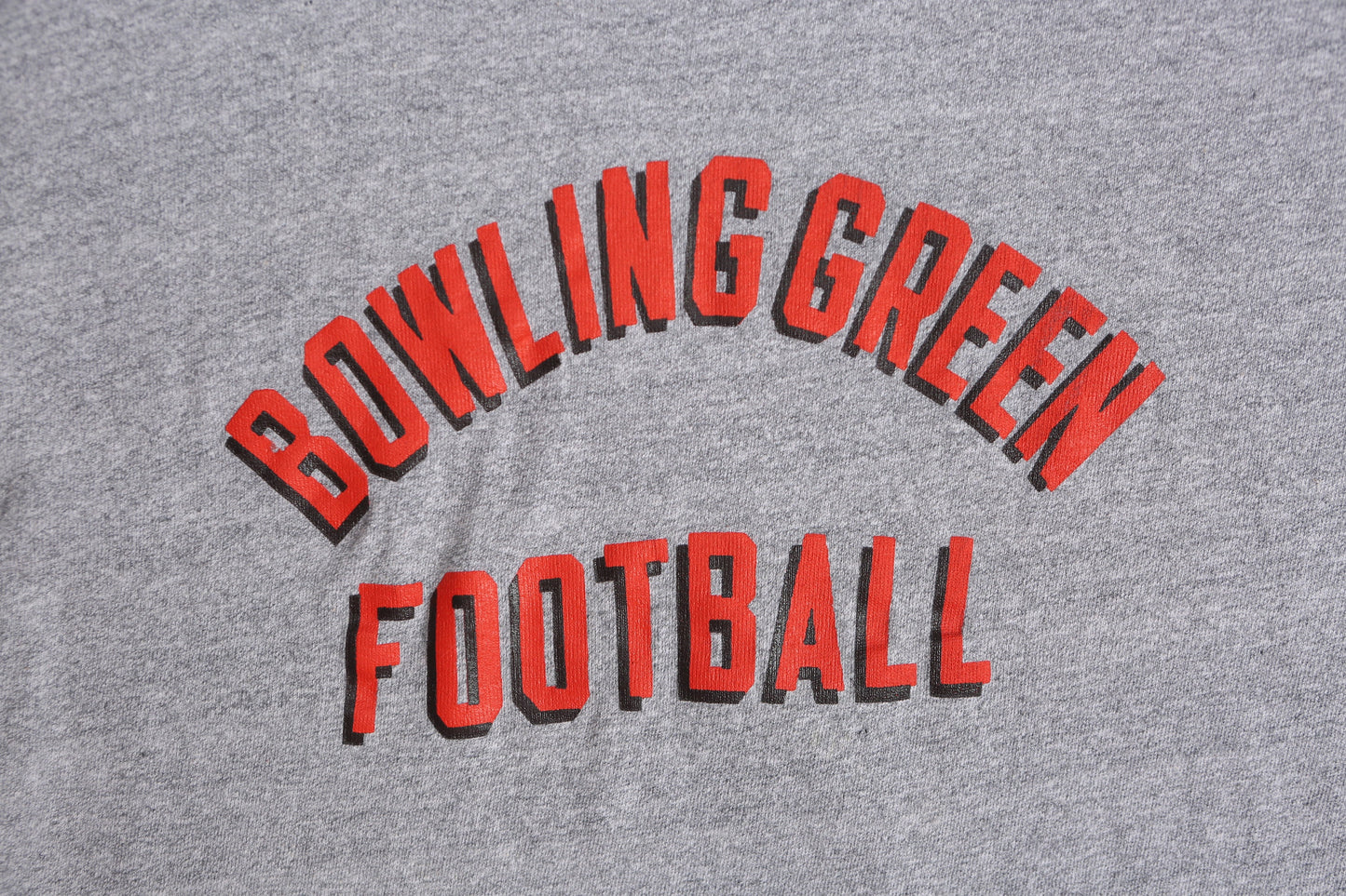 Vintage Champion Gray T-shirt with Bowling Green Football Red Print