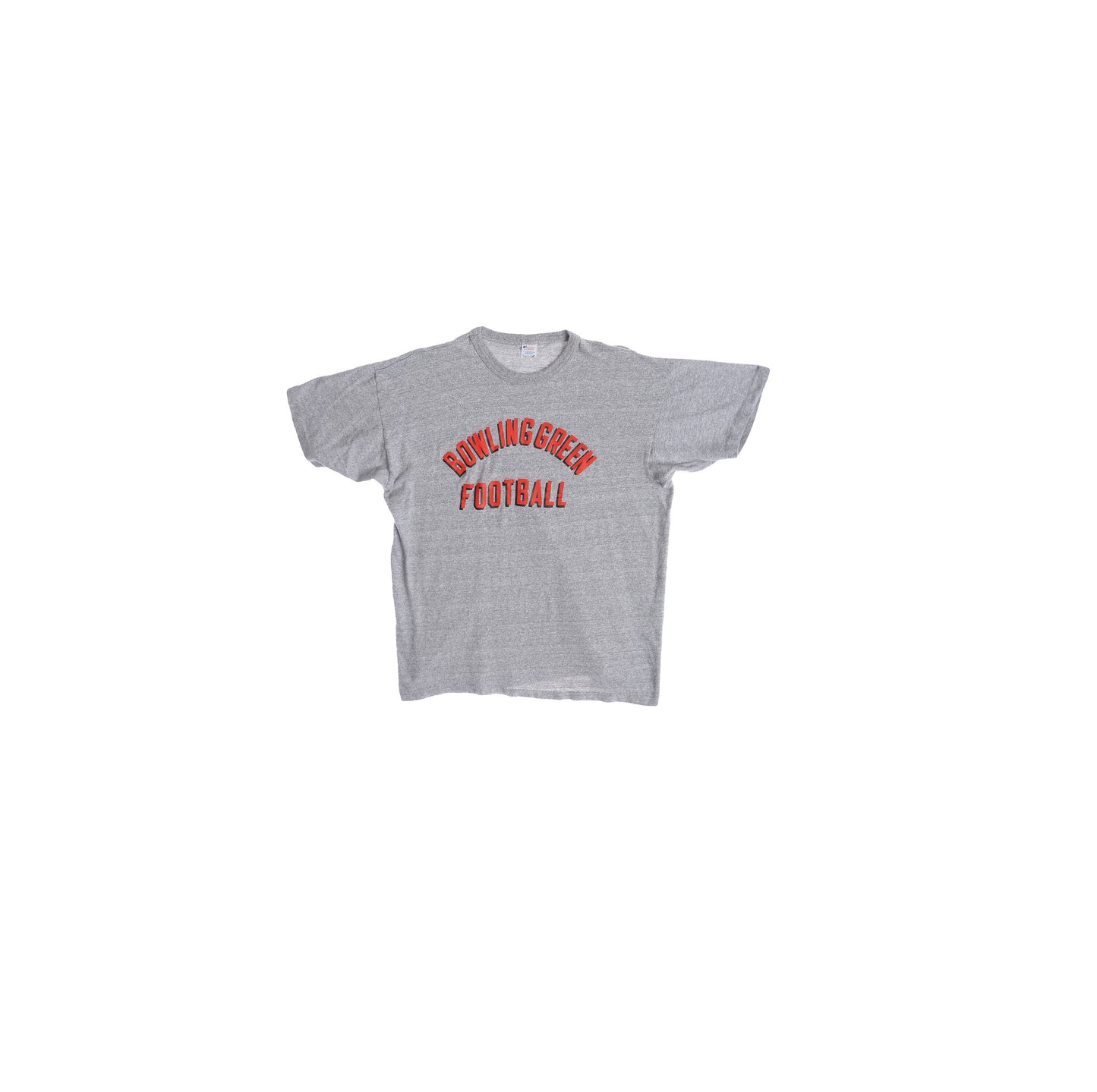 Vintage Champion Gray T-shirt with Bowling Green Football Red Print
