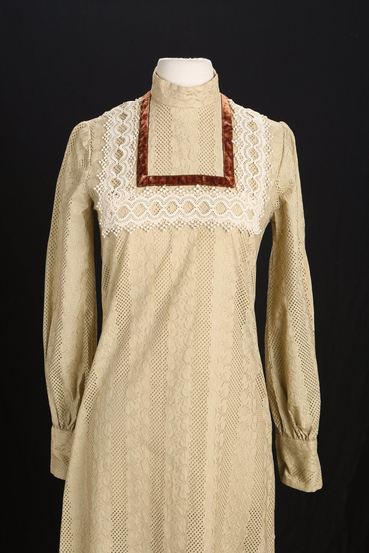 70's Women Long Casual Dress