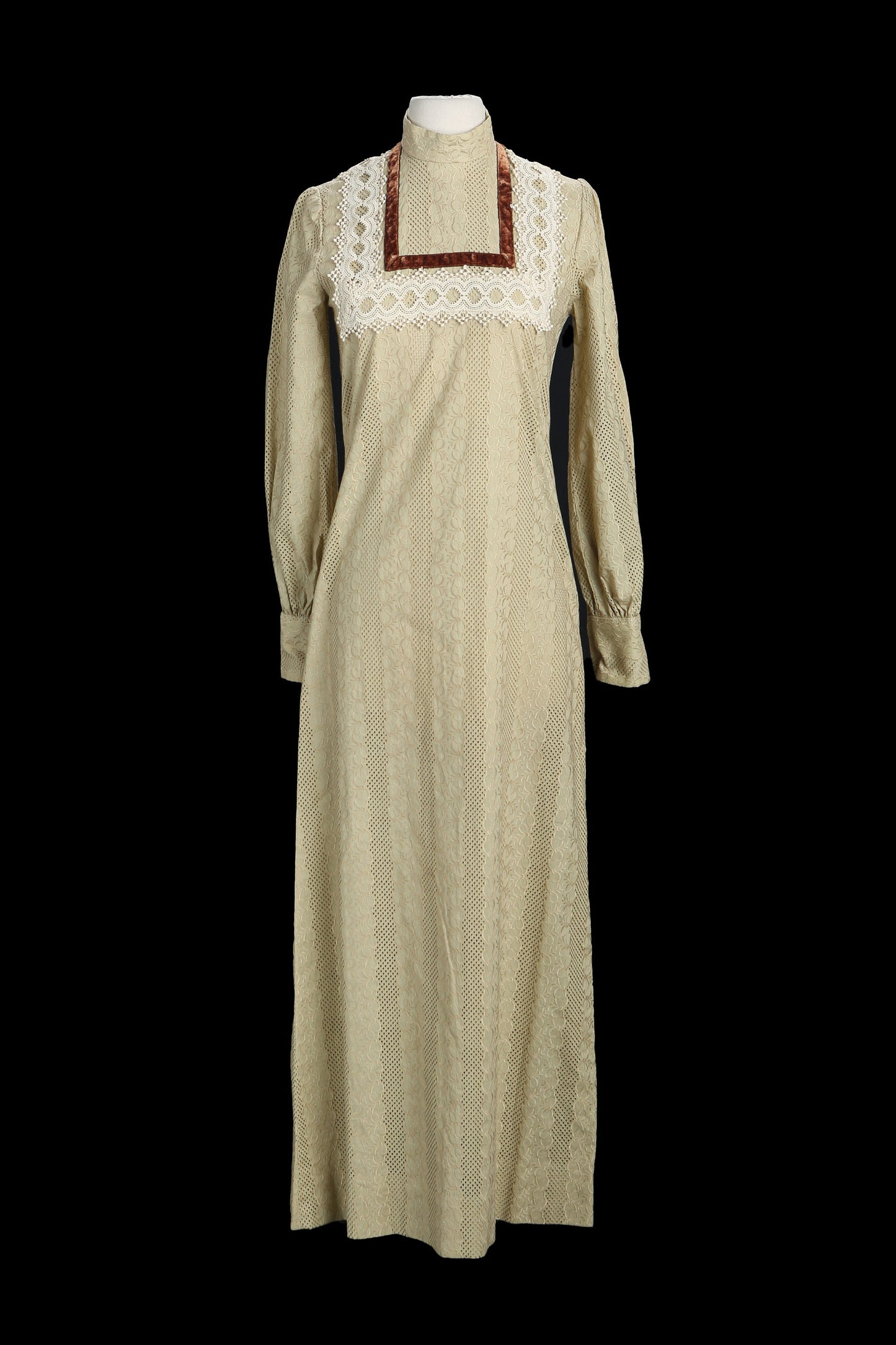 70's Women Long Casual Dress