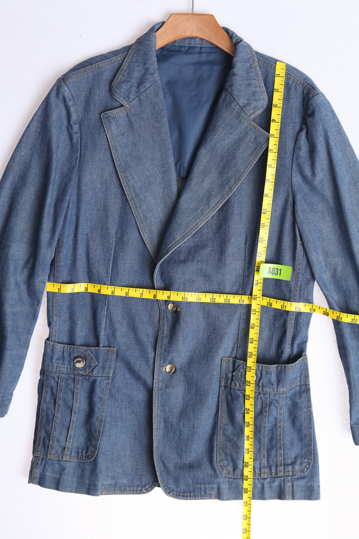 70s Lee Blue Casual Blazer