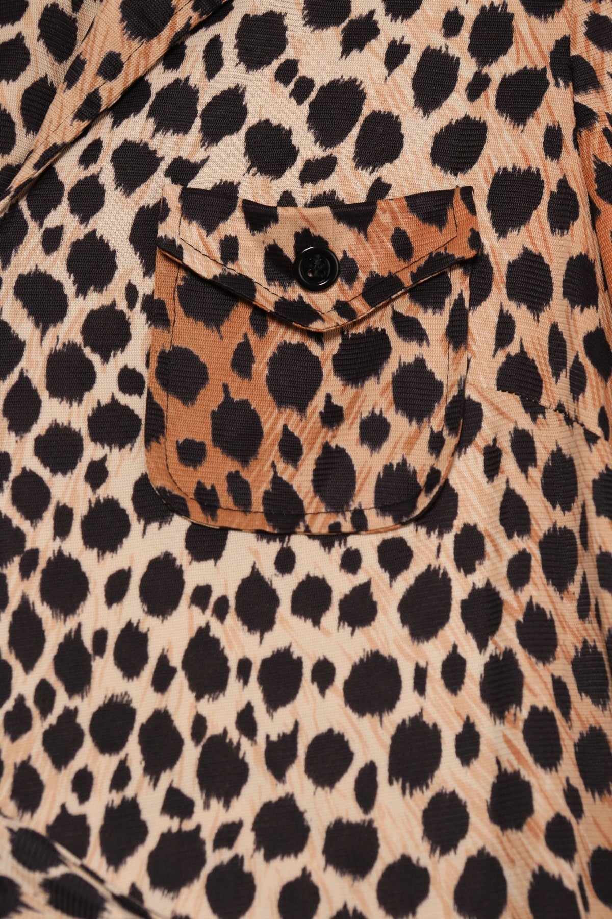 Vintage Leopard Print Women's 70s Jumpsuit