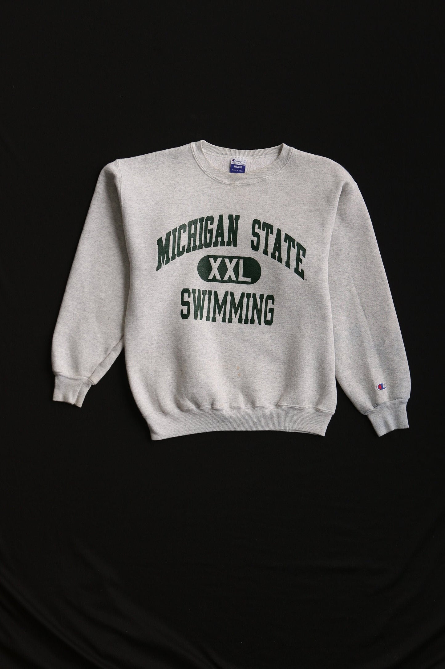Vintage champion sweatshirt michigan state swimming xxl made in usa トレーナー ビンテージ