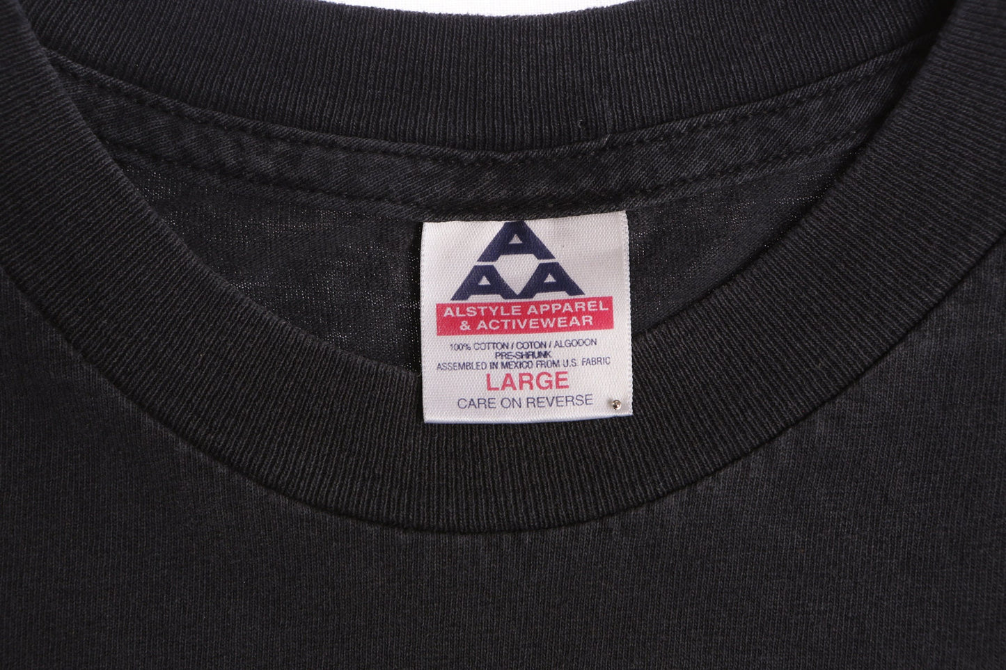 Los Infernos Print Black Graphic T-shirt