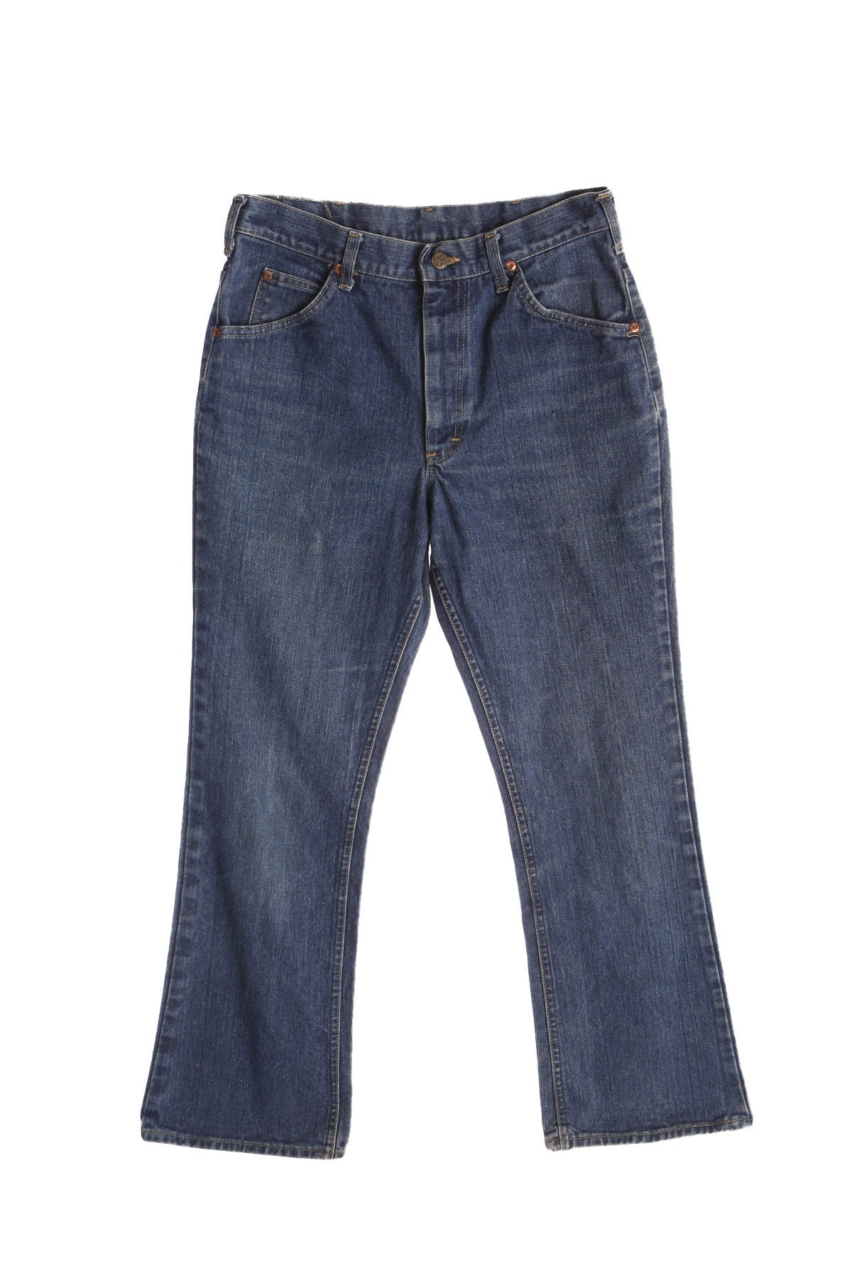 Vintage Lee Denim Pants - Bell Bottom - Era 70s - 80s